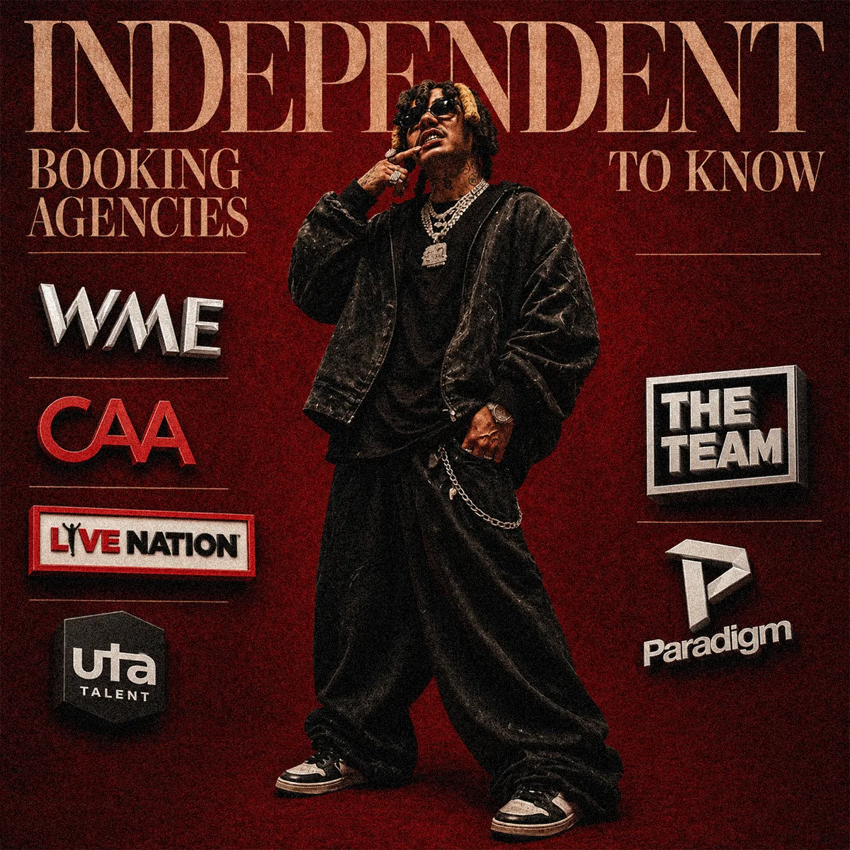 Independent Booking Agencies to Know — curated Virtual Publicist Collection artwork