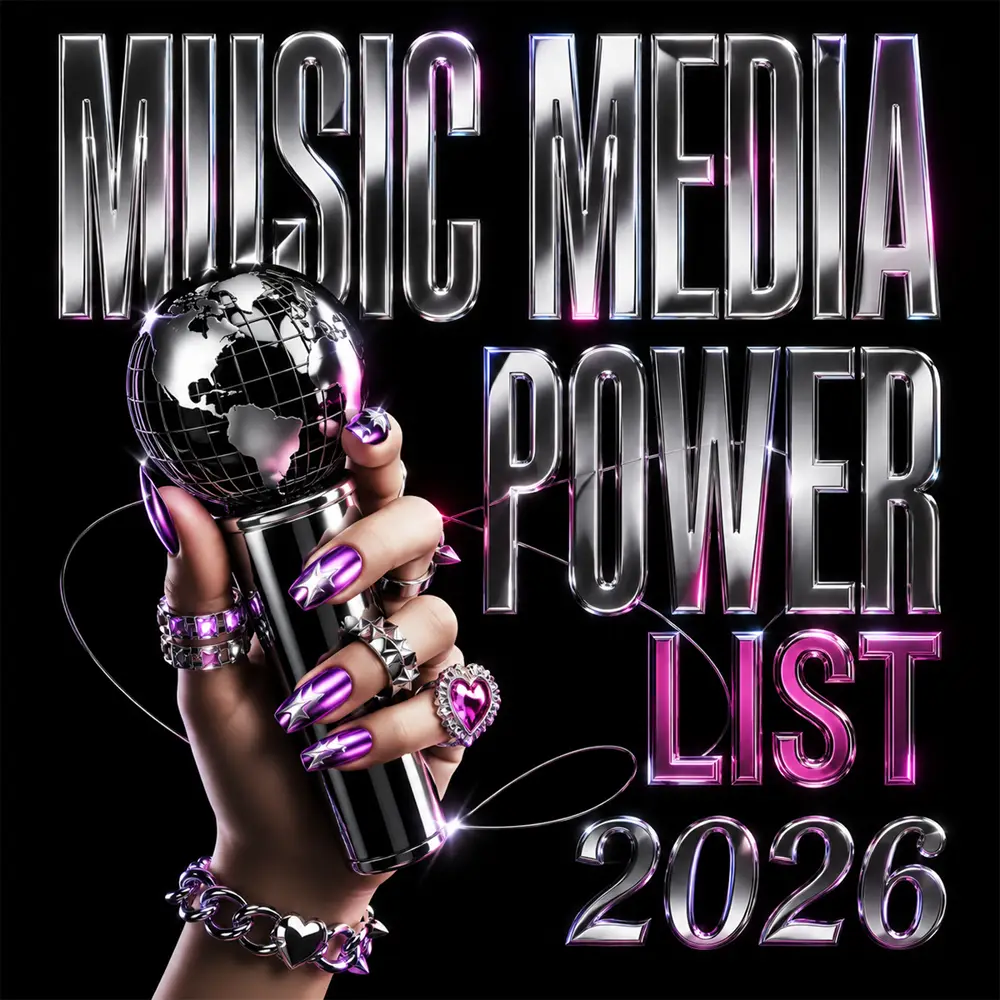 Music Media Power List 2026 — curated Virtual Publicist Collection artwork