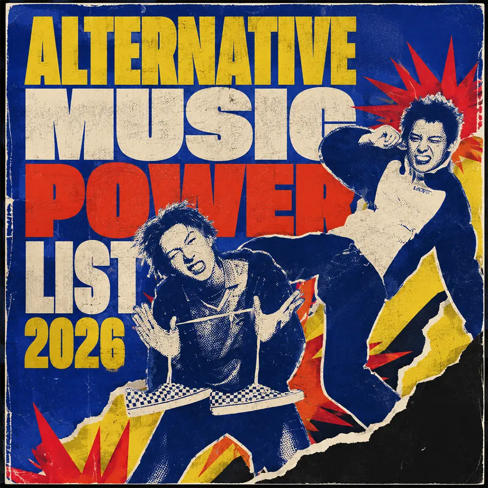 Alternative Music Power List 2026 — curated Virtual Publicist Collection artwork