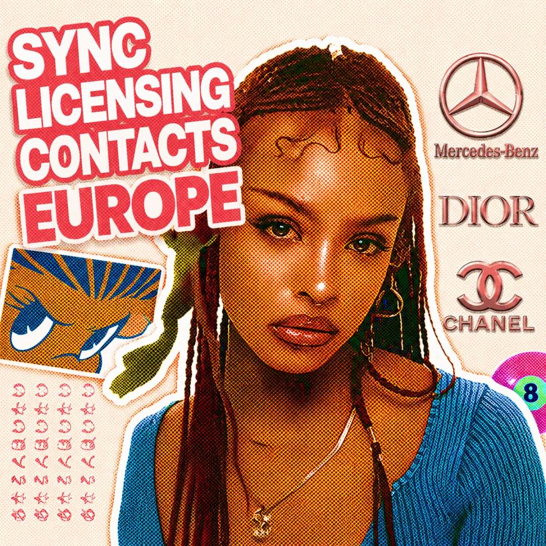 Sync Licensing Contacts Europe — curated Virtual Publicist Collection artwork