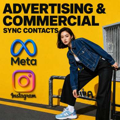 Advertising & Commercial Sync Contacts — curated Virtual Publicist Collection artwork