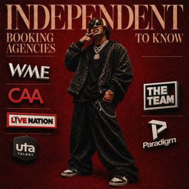 Independent Booking Agencies to Know — curated Virtual Publicist Collection artwork