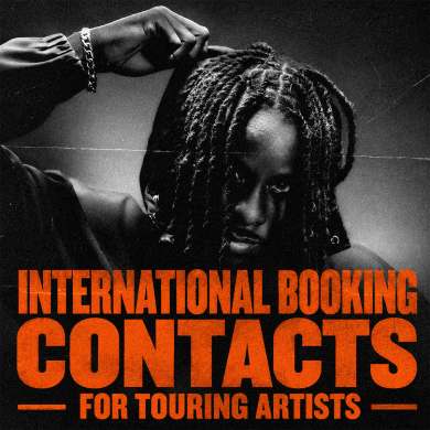 International Booking Contacts for Touring Artists — curated Virtual Publicist Collection artwork