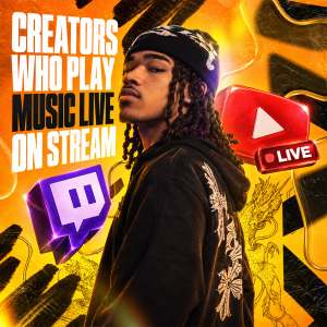 Creators Who Play Music Live on Stream — curated Virtual Publicist Collection artwork