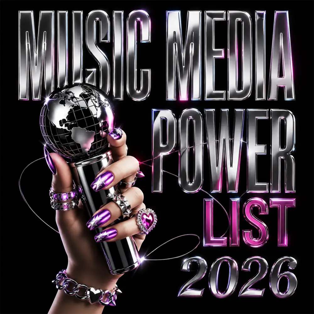 Music Media Power List 2026 — curated Virtual Publicist Collection artwork