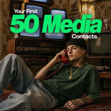Your First 50 Media Contacts — curated Virtual Publicist Collection artwork