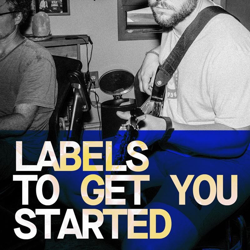 Music industry record labels, A&R contacts for new artist submissions.